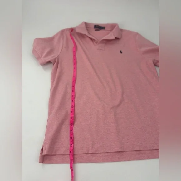 Polo Ralph Lauren Performance Shirt Mens L Pink Classic Pony Short Sleeve Polo - Picture 6 of 7